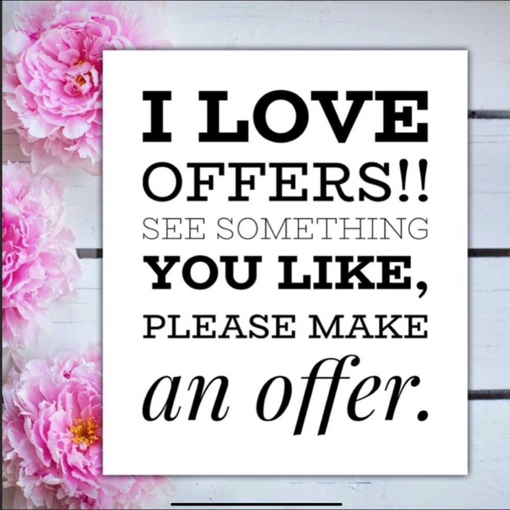 I accept almost anything😉Ships within 24 hours!